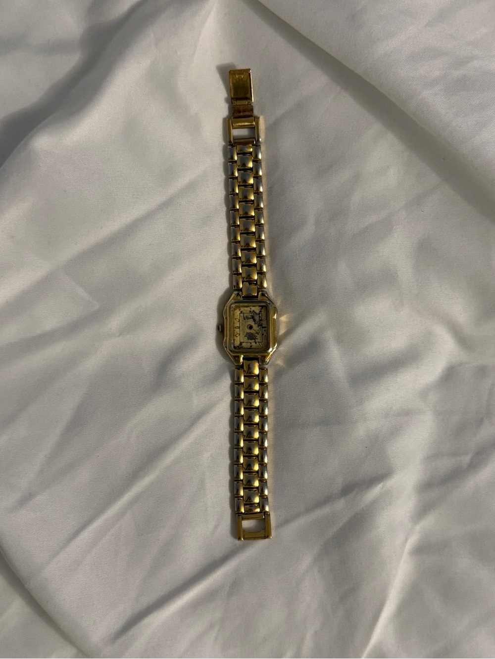 Gold-Tone Women's Link Bracelet Watch